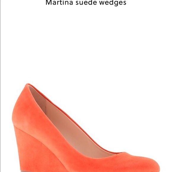 WILL ACCEPT REASONABLE OFFERS! J Crew Suede Wedges - Picture 8 of 8